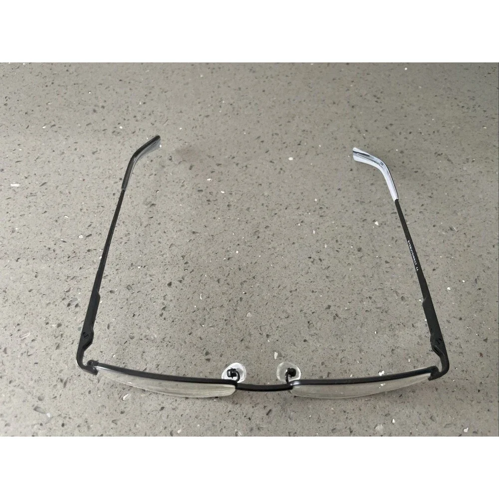 Eyebuydirect Chistopol 52-19-140 C1 Black Metal Eyeglasses FRAMES ONLY rectangle